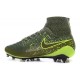 2015 Chaussure de Football Nike Magista Obra FG Power Clash Vert Noir