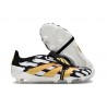 Chaussure adidas Predator FT Elite FG Noir Blanc Or