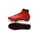 Nouveau Chaussures de Football Nike Mercurial Superfly 4 FG Rouge Noir Or