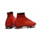 Nouveau Chaussures de Football Nike Mercurial Superfly 4 FG Rouge Noir Or