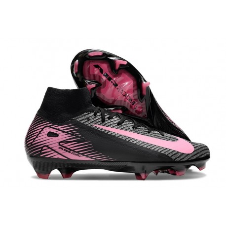 Chaussure Nike Mercurial Superfly 10 Elite FG Noir Rose