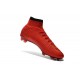 Nouveau Chaussures de Football Nike Mercurial Superfly 4 FG Rouge Noir Or