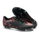 Chaussures Football Nike Hypervenom Phantom FG Noir Rouge Pack de Réflexion