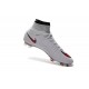 Nouveau Chaussures de Football Nike Mercurial Superfly 4 FG Rouge Noir Blanc