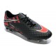 Chaussures Football Nike Hypervenom Phantom FG Noir Rouge Pack de Réflexion