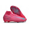 Nike Zoom Mercurial Superfly X Elite FG Rose Gris