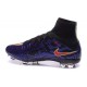 2015 Chaussures Nike Mercurial Superfly FG Léopard Violet Noir Rouge