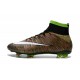 Nouveau Chaussures de Football Nike Mercurial Superfly 4 FG Vert Noir Blanc Multicolore