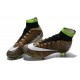 Nouveau Chaussures de Football Nike Mercurial Superfly 4 FG Vert Noir Blanc Multicolore