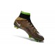 Nouveau Chaussures de Football Nike Mercurial Superfly 4 FG Vert Noir Blanc Multicolore