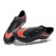 Chaussures Football Nike Hypervenom Phantom FG Noir Rouge Pack de Réflexion