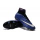 Nouveau Chaussures de Football Nike Mercurial Superfly 4 FG Violet Noir Blanc Multicolore