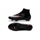 2015 Chaussures Nike Mercurial Superfly FG CR7 Lava Noir Rouge