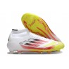 adidas F50 Elite Mid FG Nouvelle Advancement - Blanc Rouge Jaune