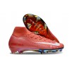 Nike Zoom Mercurial Superfly X Elite FG Rouge Blanc
