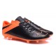 Nouveau Nike Hypervenom Phinish II FG Chaussure de Football Hommes Cuir Orange Noir