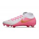 Nike Phantom Luna II Elite FG Rose Blanc