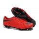 Chaussures de Football Nike Hypervenom Phantom FG Hommes Rouge Noir