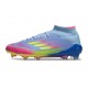 adidas F50 Elite Mid FG Nouvelle Bleu Fusion Citron Lucide Rose Lucide