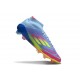 adidas F50 Elite Mid FG Nouvelle Bleu Fusion Citron Lucide Rose Lucide