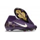 Nike Zoom Mercurial Superfly X Elite FG X MBAPPÉ Violet Grandiose Ivoire Pâle