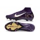 Nike Zoom Mercurial Superfly X Elite FG X MBAPPÉ Violet Grandiose Ivoire Pâle
