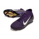 Nike Zoom Mercurial Superfly X Elite FG X MBAPPÉ Violet Grandiose Ivoire Pâle