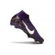Nike Zoom Mercurial Superfly X Elite FG X MBAPPÉ Violet Grandiose Ivoire Pâle