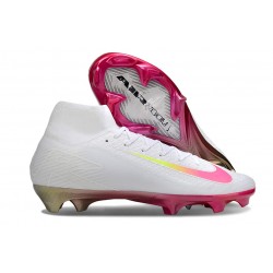 Nike Zoom Mercurial Superfly X Elite FG Blanc Rose