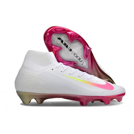 Nike Zoom Mercurial Superfly X Elite FG Blanc Rose