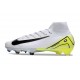 Nike Zoom Mercurial Superfly X Elite FG Blanc Noir Jaune