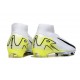 Nike Zoom Mercurial Superfly X Elite FG Blanc Noir Jaune