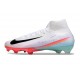 Nike Zoom Mercurial Superfly X Elite FG Blanc Noir Orange