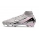 Nike Zoom Mercurial Superfly X Elite FG Gris Blanc