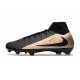 Nike Zoom Mercurial Superfly X Elite FG Or Noir