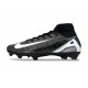 Nike Zoom Mercurial Superfly X Elite FG Noir Blanc