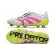 Adidas Predator FT Elite FG Nouveau Blanc Rose Lucide Citron Lucide