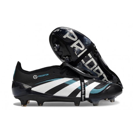 Adidas Predator FT Elite FG Nouveau Noir Blanc Bleu