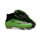 2015 Chaussures Nike Mercurial Superfly FG Vert Noir