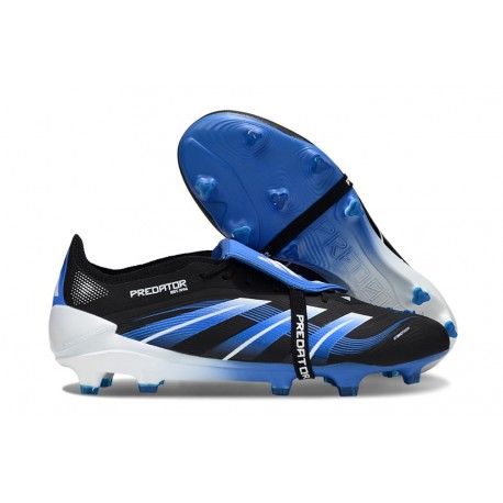 Adidas Predator Foldover Elite FG Noir Bleu