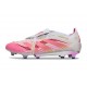 Adidas Predator Foldover Elite FG Blanc Rose