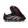 Crampon de Football adidas Predator Elite FG Noir Gris Quatre Rouge Lucide