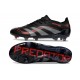 Crampon de Football adidas Predator Elite FG Noir Gris Quatre Rouge Lucide