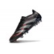 Crampon de Football adidas Predator Elite FG Noir Gris Quatre Rouge Lucide