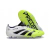 Crampon de Football adidas Predator Elite FG Blanc Noir Citron Lucid