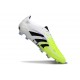 Crampon de Football adidas Predator Elite FG Blanc Noir Citron Lucid