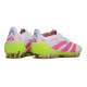Crampon de Football adidas Predator Elite FG Blanc Rose