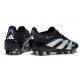 Crampon de Football adidas Predator Elite FG Noir Blanc Bleu
