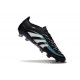Crampon de Football adidas Predator Elite FG Noir Blanc Bleu