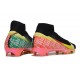 Nike Air Zoom Mercurial Superfly 10 Elite FG Noir Jaune Orange